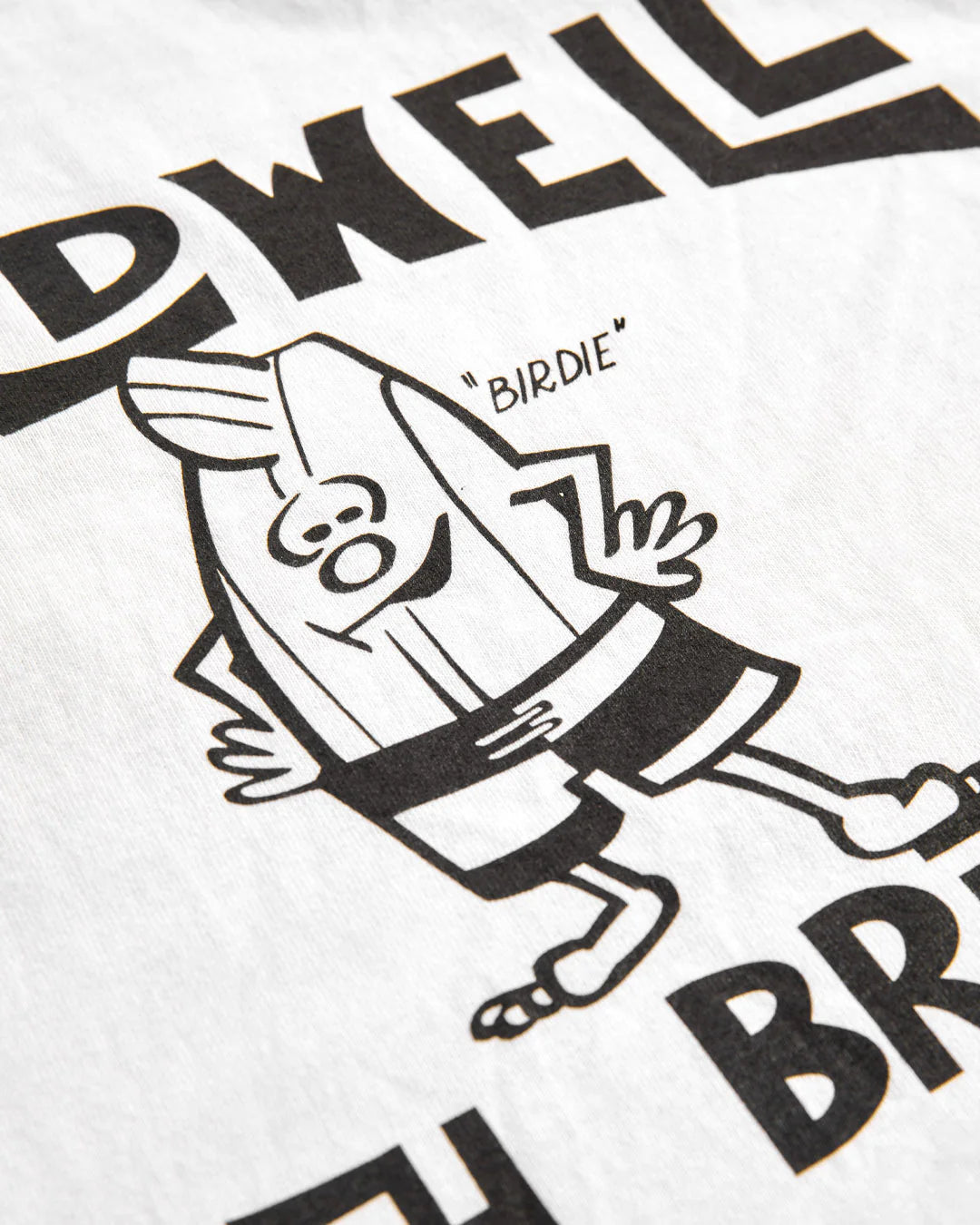License Plate T-Shirt - White/Black